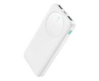 JoyRoom Powerbank 10000mAh 2.4A 2x USB-A 1x USB-C JR-PBF12 biały - 1287639 - zdjęcie 3